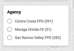 PulsePoint AED Registry Agency Filter